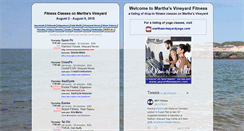 Desktop Screenshot of marthasvineyardfitness.com